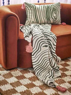 Bloomingville Plaider Og Tæpper > Woodsby Plaid 130x160 cm, Multi