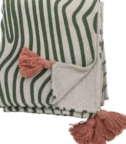 Bloomingville Plaider Og Tæpper > Woodsby Plaid 130x160 cm, Multi