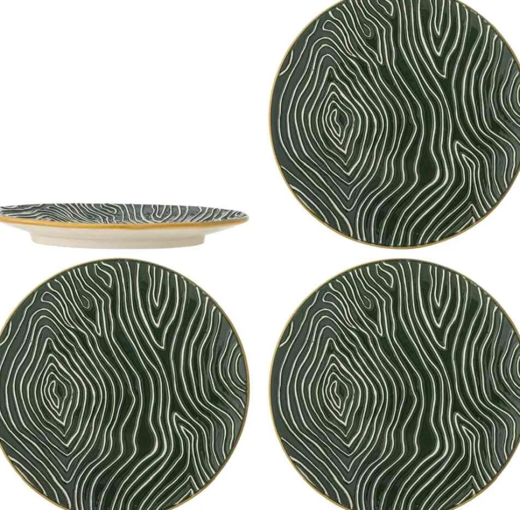 Sale Woodsby Tallerken 4 stk. 16 cm, Multi Tallerkensæt