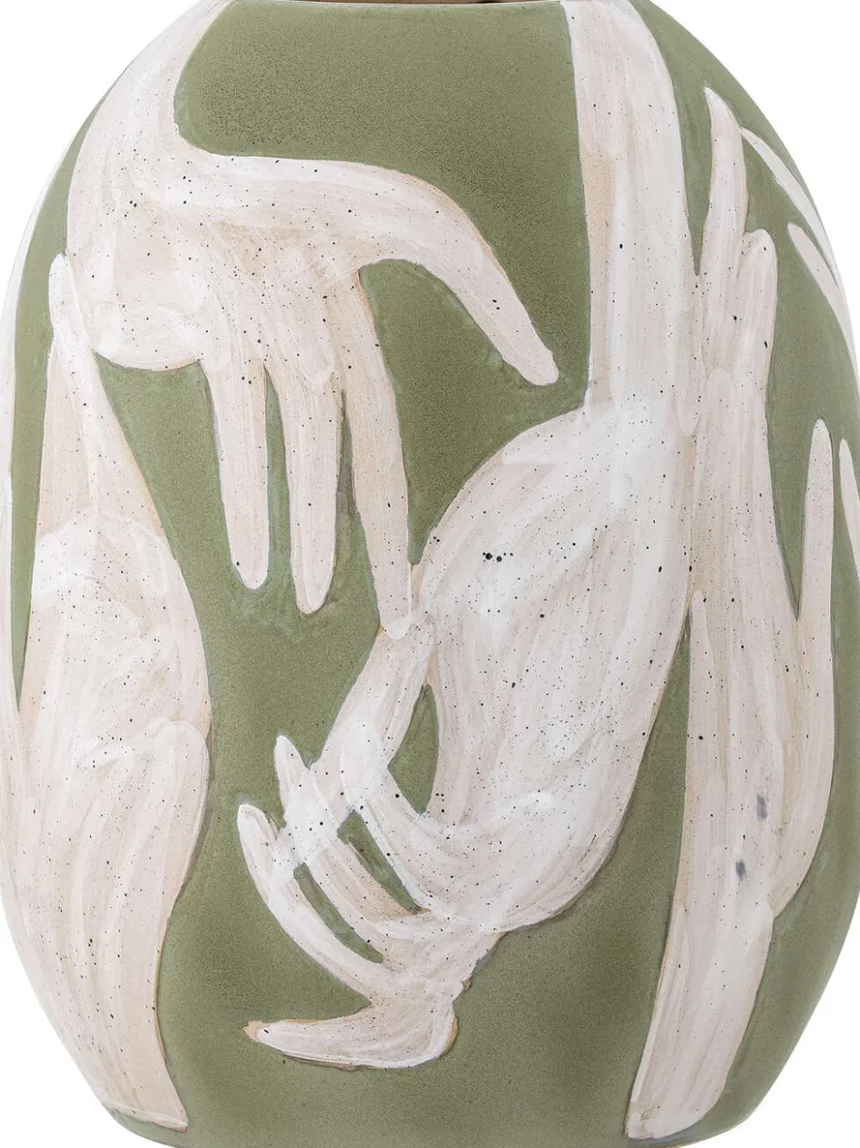 Outlet Bloomingville Adalena Vase H30,5 cm, Grøn