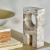 Outlet Bloomingville Aoxi Dekoration H20 cm, Marmor