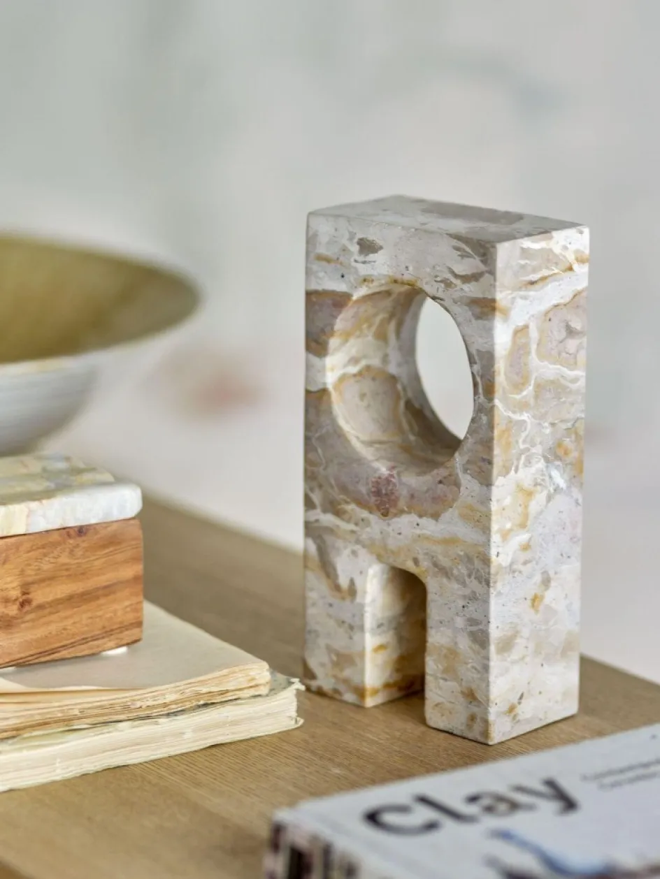 Outlet Bloomingville Aoxi Dekoration H20 cm, Marmor