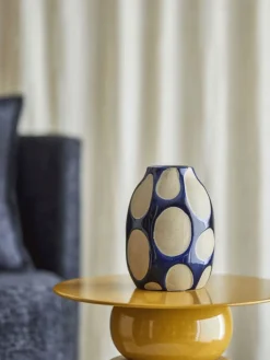 Discount Bloomingville Bashir Vase H, Blå