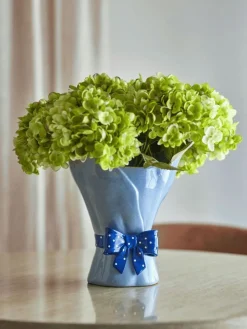 New Bloomingville Belivia Vase H28,5 cm, Blå