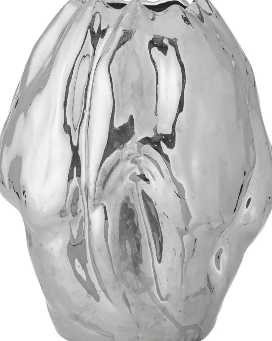 Outlet Bloomingville Bobby Vase H29 cm, Sølv