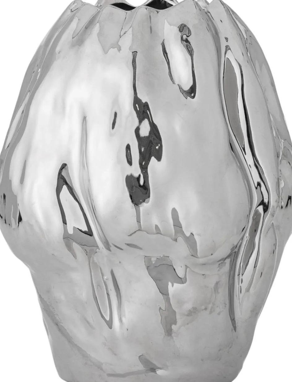 Outlet Bloomingville Bobby Vase H29 cm, Sølv