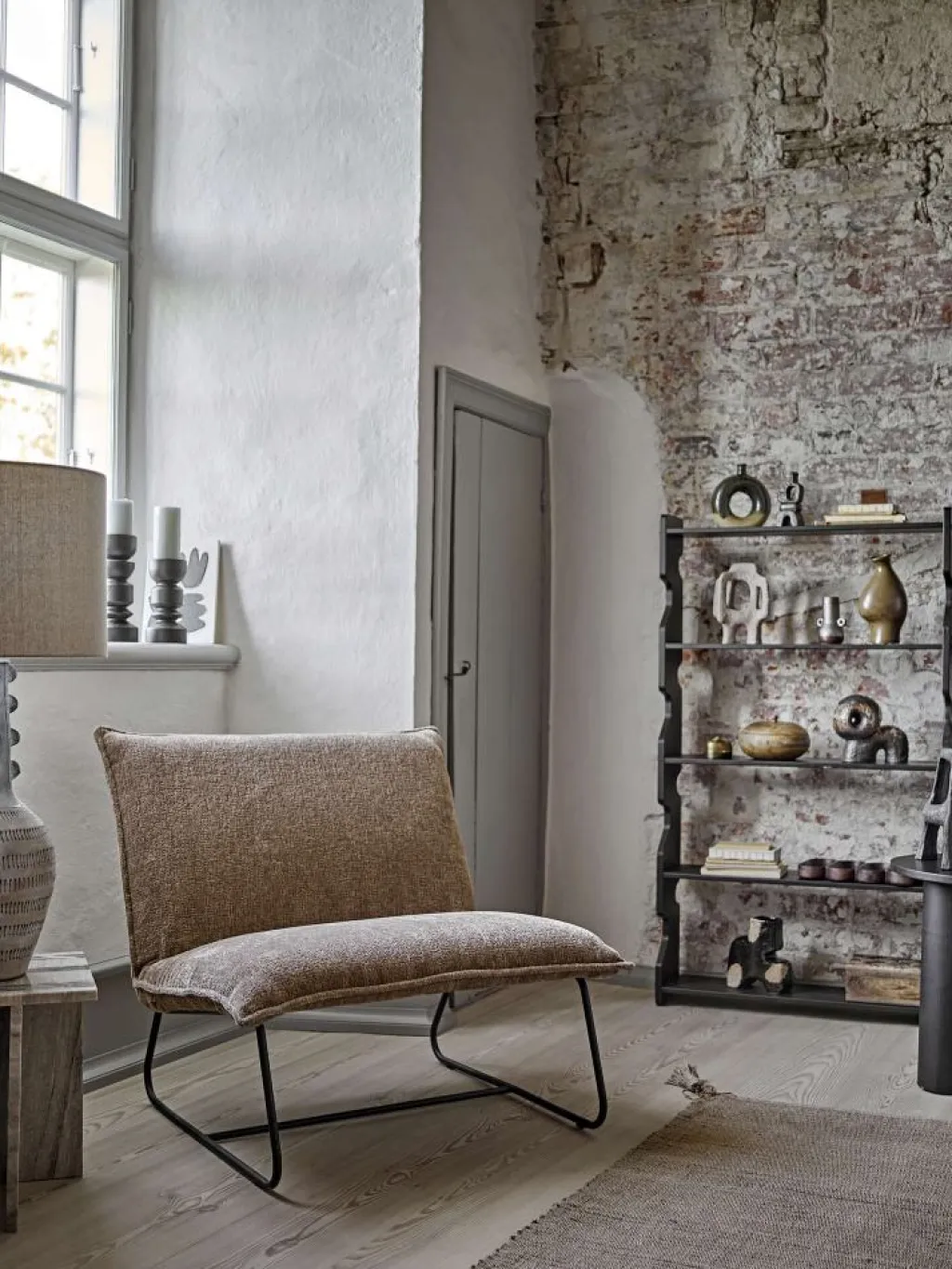 Bloomingville Bloklysestager > Bowen Lysestage H, Sort