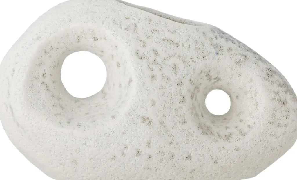 Bloomingville Stue|Vaser > Caia Vase L16xH9,5xB7 cm, Hvid