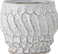 Best Bloomingville Cami Urtepotteskjuler H11,5 cm, Hvid