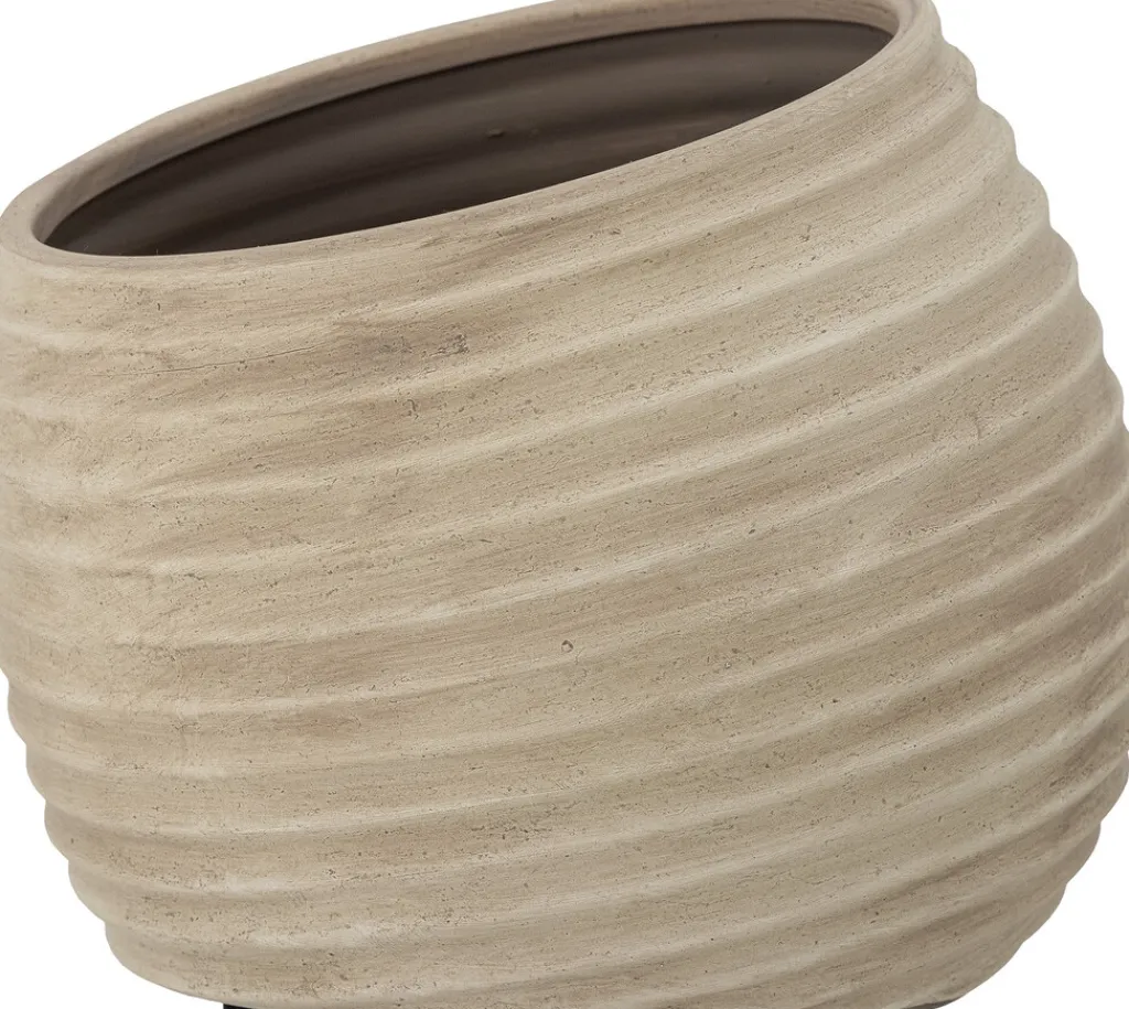 Cimmy Deko Urtepotte H19 cm, Brun Stue|Urtepotter Og Krukker