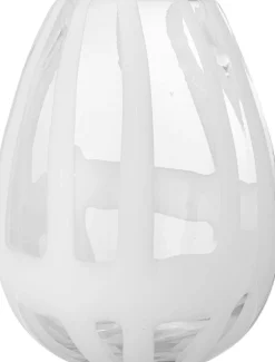 Bloomingville Stue|Vaser > Cosmin Vase H18 cm, Hvid