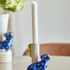 Bloomingville Lysestager > Dachsy Lysestage H12 cm, Multi