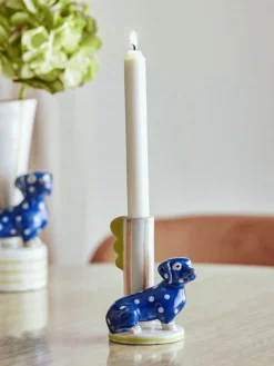 Bloomingville Lysestager > Dachsy Lysestage H12 cm, Multi