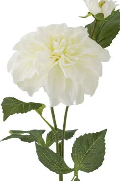 Sale Dahlia Kunstig Stilk 63,5 cm, Hvid Stue