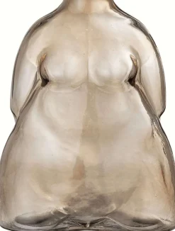 Evie Vase H19 cm, Brun Vaser