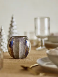 Bloomingville Julelys > Felecia Fyrfadsstage H10 cm, Guld