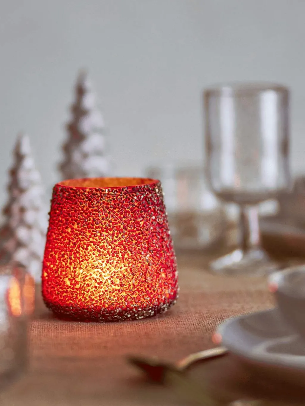 Sale Filiz Fyrfadsstage H11 cm, Guld Julelys