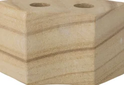 New Florida Lysestage H8 cm, Natur Lysestager