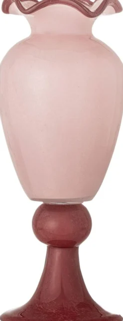 Bloomingville Stue|Vaser > Frills Vase H34 cm, Rosa