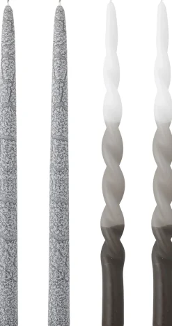 Bloomingville Frost Stearinlys 4 stk, H35 cm