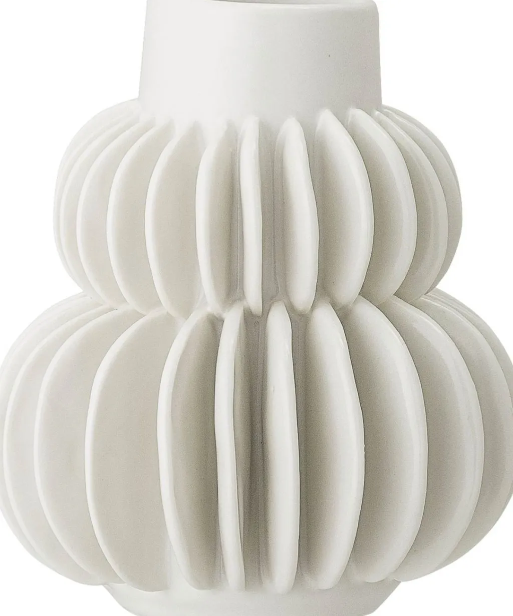 New Halfdan Vase H14 cm, Hvid Vaser