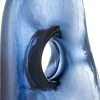 New Bloomingville Harri Vase H30 cm, Blå