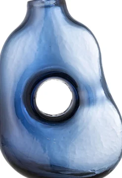 New Bloomingville Harri Vase H30 cm, Blå