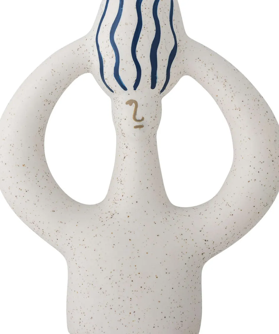 New Bloomingville Hatty Lysestage H17 cm, Blå