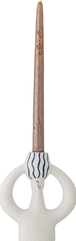 New Bloomingville Hatty Lysestage H17 cm, Blå