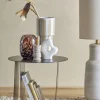 Bloomingville Lysestager > Ilise Lysestage H10 cm, Travertin