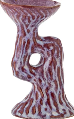 Bloomingville Lysestager > Ivalie Lysestage H16 cm, Pink