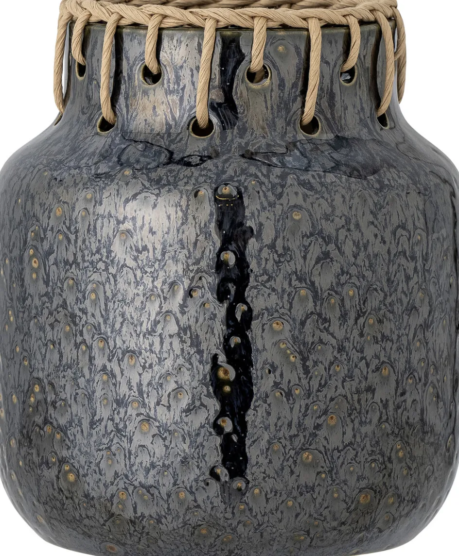 Online Bloomingville Janel Vase H21 cm, Sort