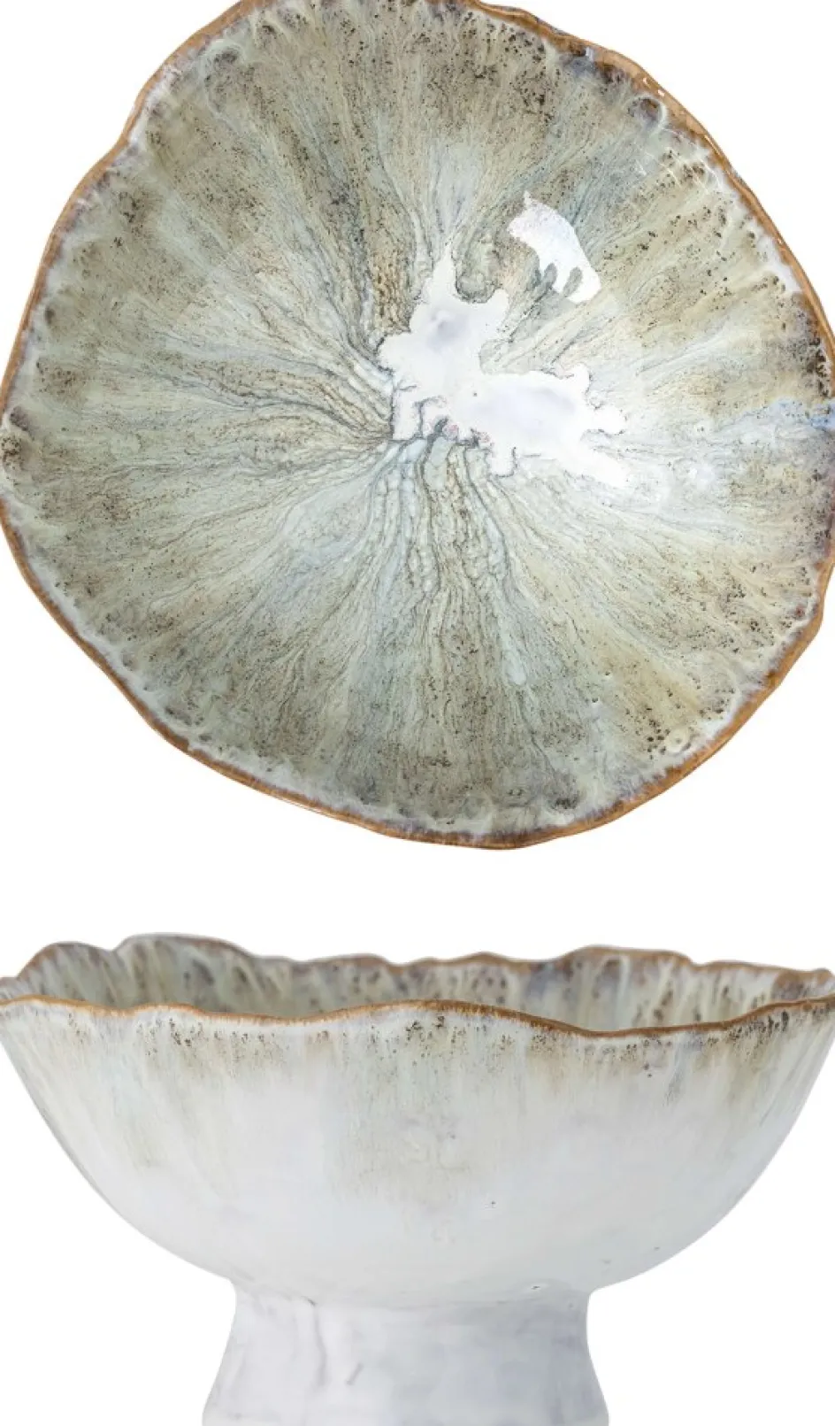 Clearance Bloomingville Joby Skål Ø24 cm, Blå