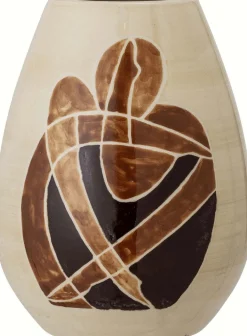 Discount Bloomingville Jona Vase H18 cm, Brun