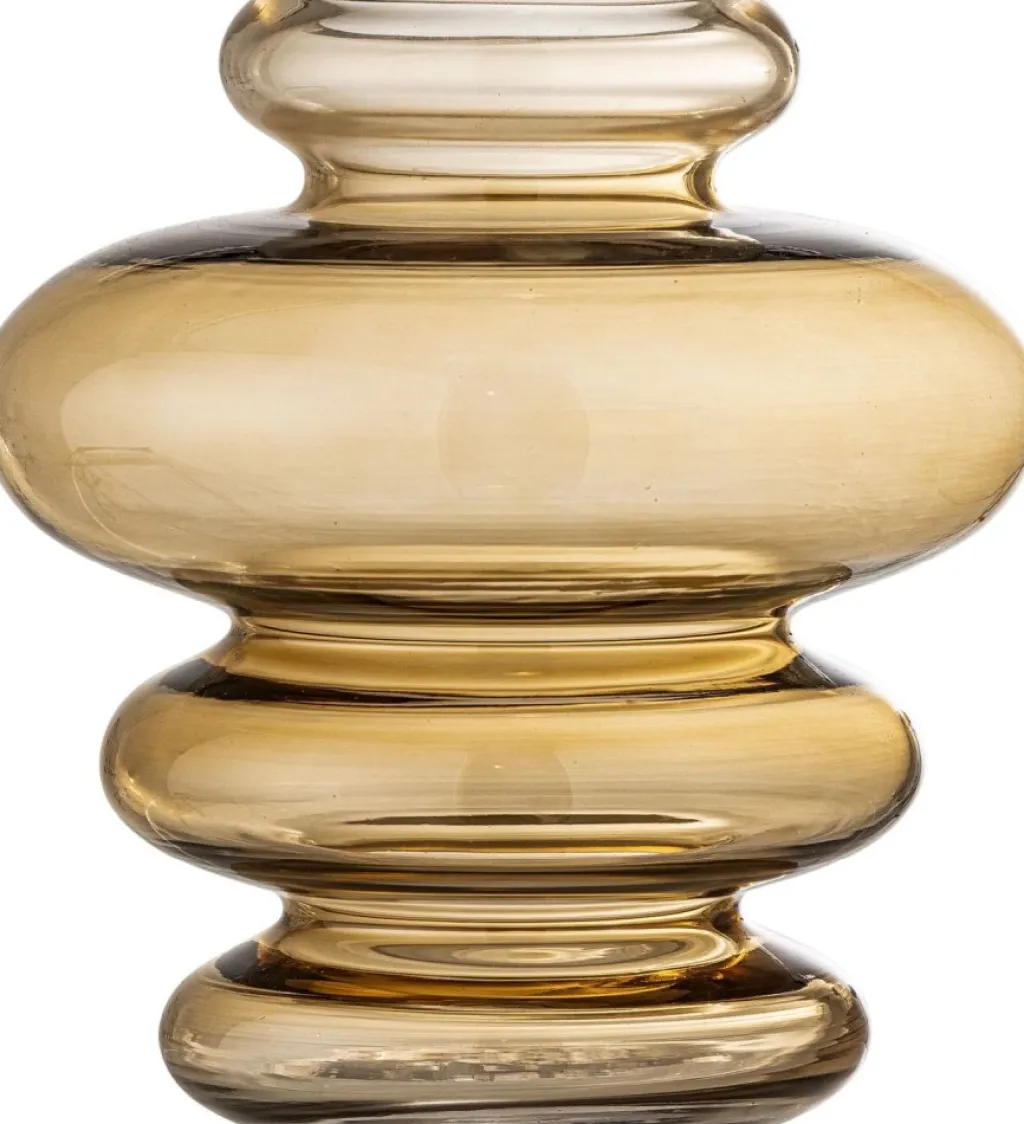 Bloomingville Vaser > Kayn Vase H19,5 cm, Gul