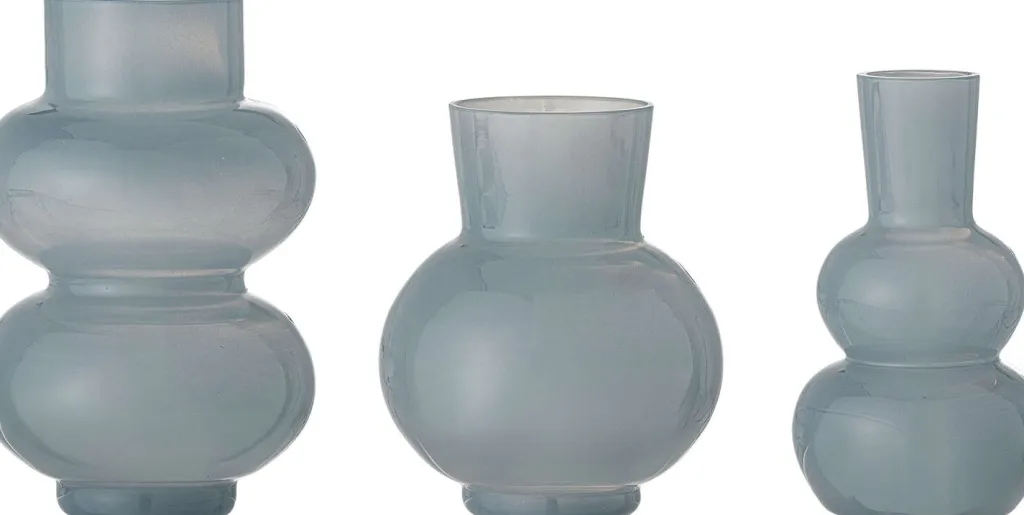 Best Kinsie Vase 2 stk, Blå Stue|Vaser