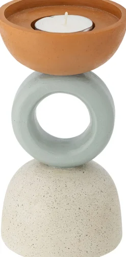 Bloomingville Fyrfadsstager > Loretta Fyrfadsstage H17 cm, Orange