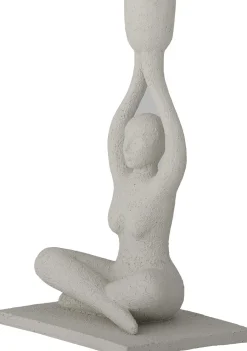 Best Bloomingville Lucie Lysestage H24 cm, Hvid