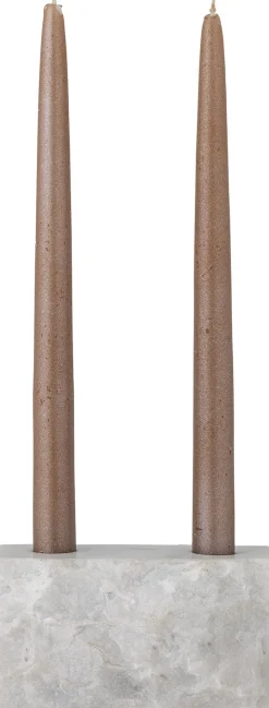 Bloomingville Lysestager > Magie Lysestage H8 cm, Hvid