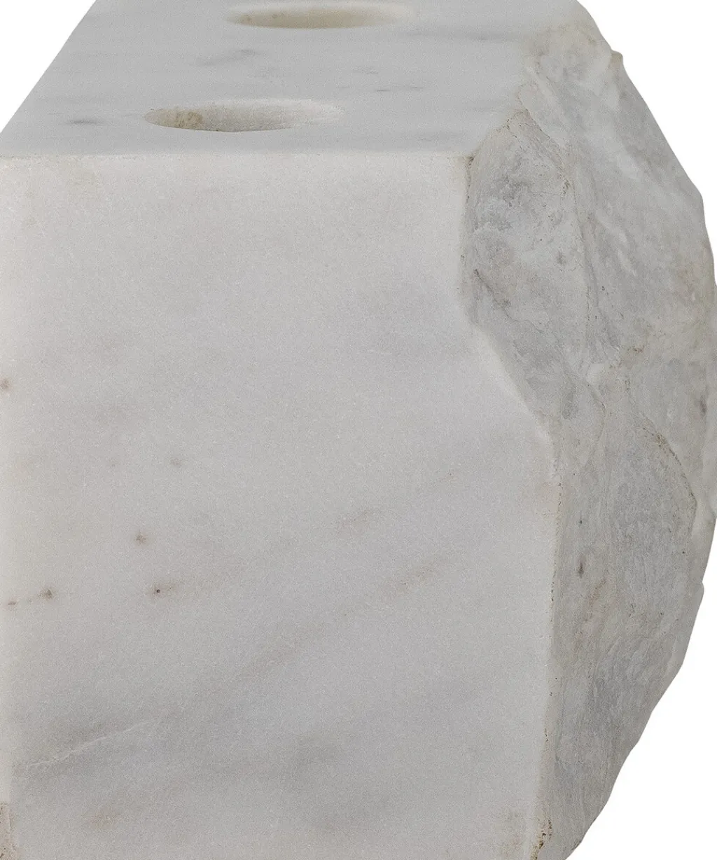 Bloomingville Lysestager > Magie Lysestage H8 cm, Hvid