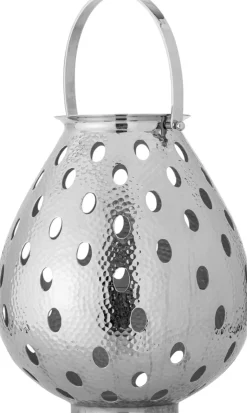 Outlet Maika Lanterne H40 cm, Krom Lanterner