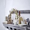 Bloomingville Lysestager > Marica Lysestage H20 cm, Messing