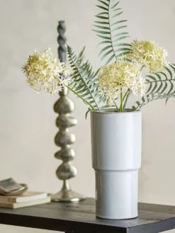 Best Marji Vase H24 cm, Hvid Stue|Vaser
