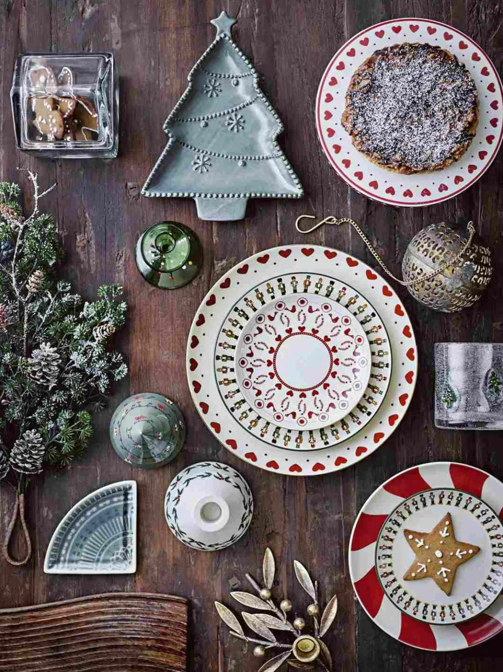 Clearance Mirabel Lysestage H, Guld Julelys