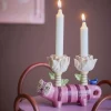 Bloomingville Lysestager > Missy Lysestage H14,5 cm, Rosa