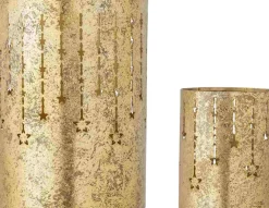 Bloomingville Julelys > Mista Fyrfadsstage H17,5 cm, Guld