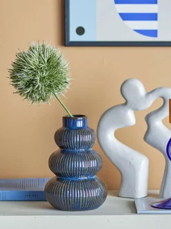 Clearance Myrtle Vase H20 cm, Blå Stue|Vaser