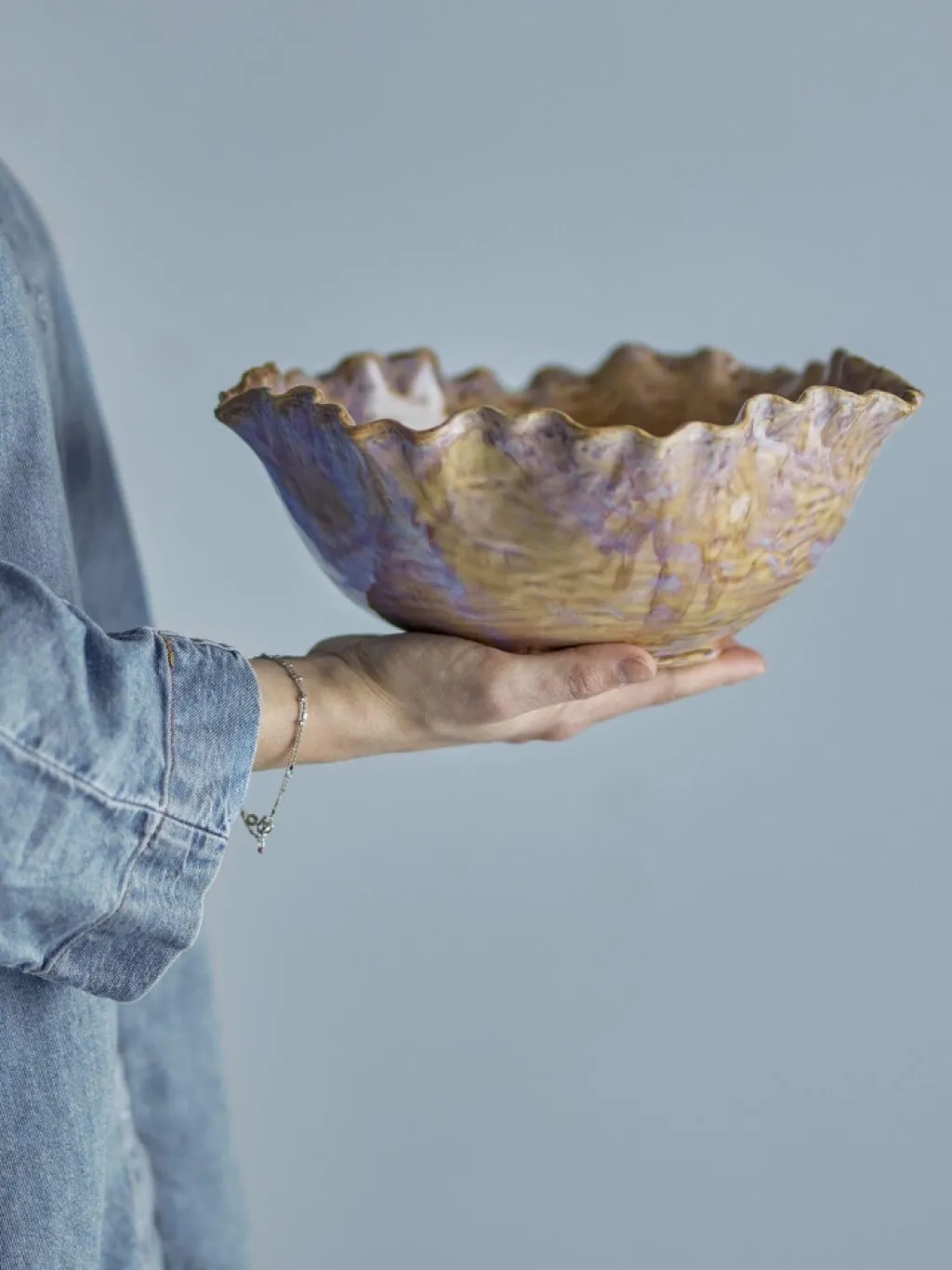 Bloomingville Stue|Pynteskåle Og Fade > Nash Skål Ø24,5 cm, Natur