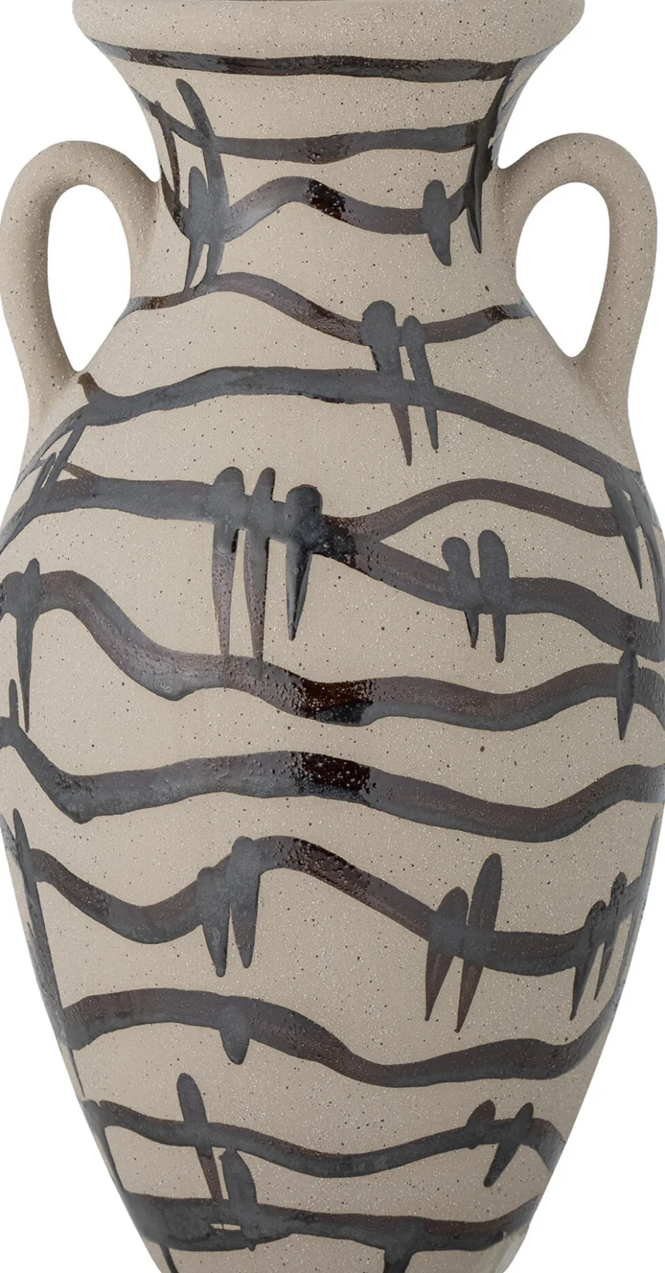 Outlet Bloomingville Ohana Vase H31 cm, Sort
