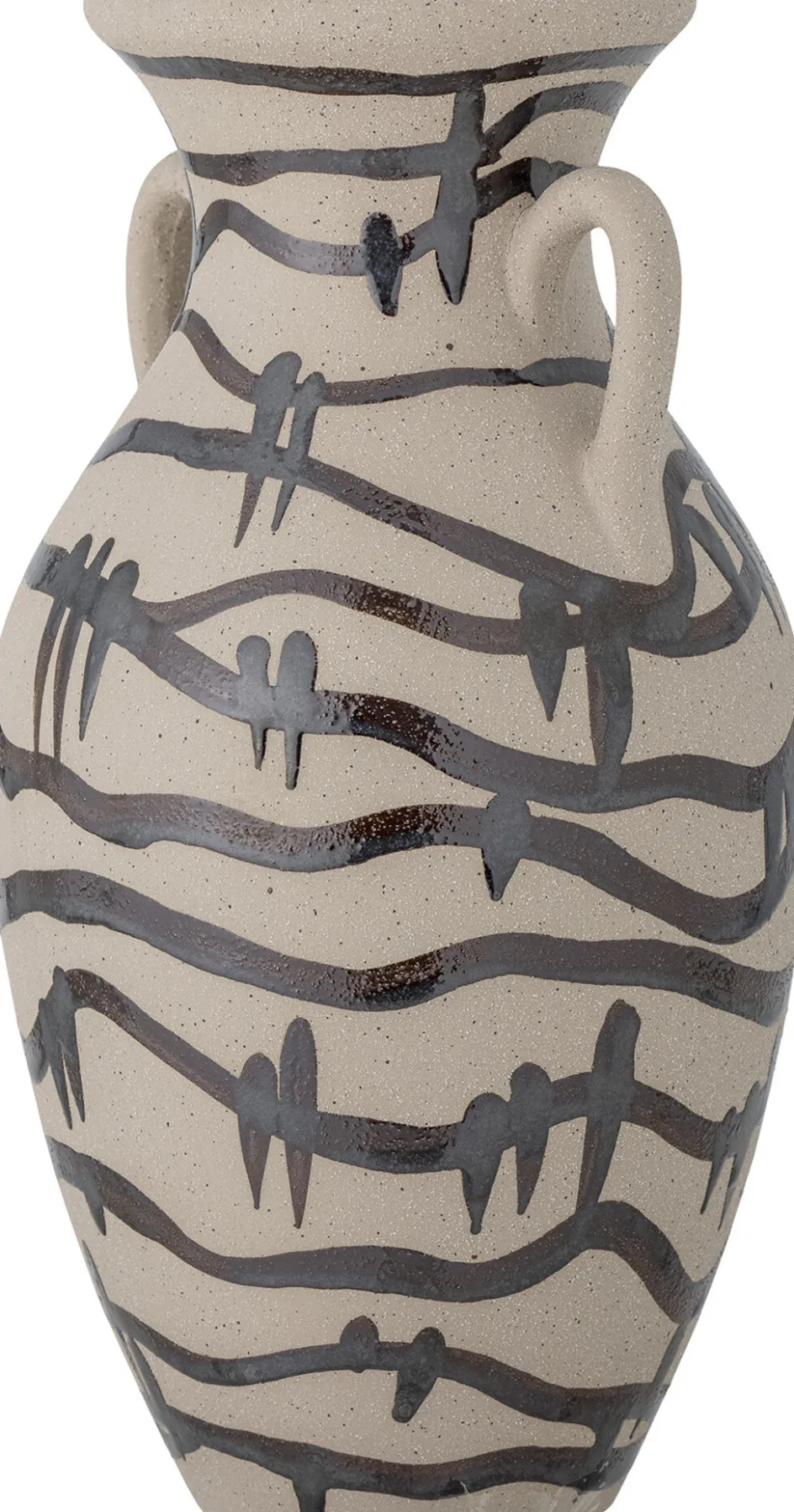 Outlet Bloomingville Ohana Vase H31 cm, Sort